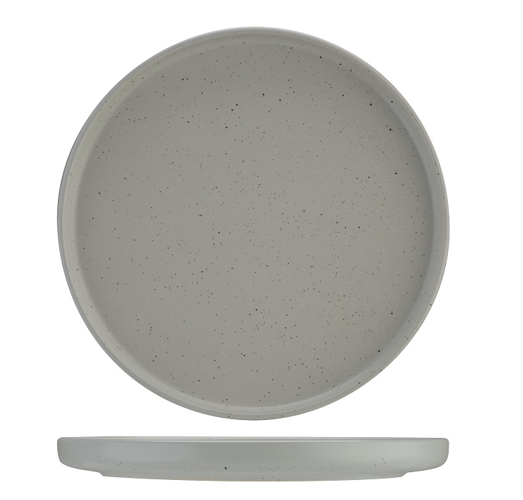 Cosy Trendy Dinerbord Punto Grey O 257 cosy trendy kopen in de aanbieding