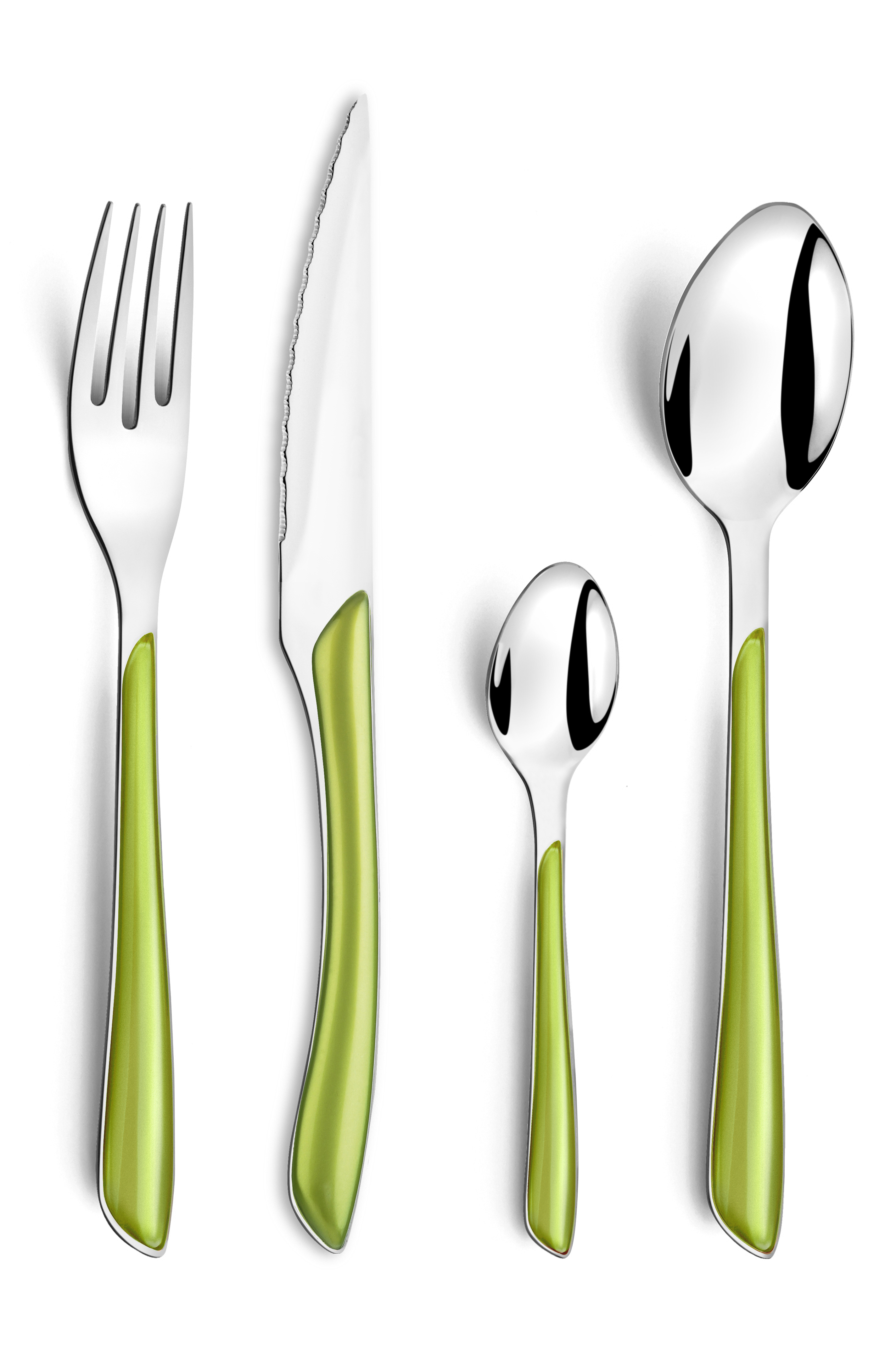Amefa Bestekset Eclat Olijf Groen 24-Delig Amefa Bestekset Eclat Olijf Groen 24-Delig