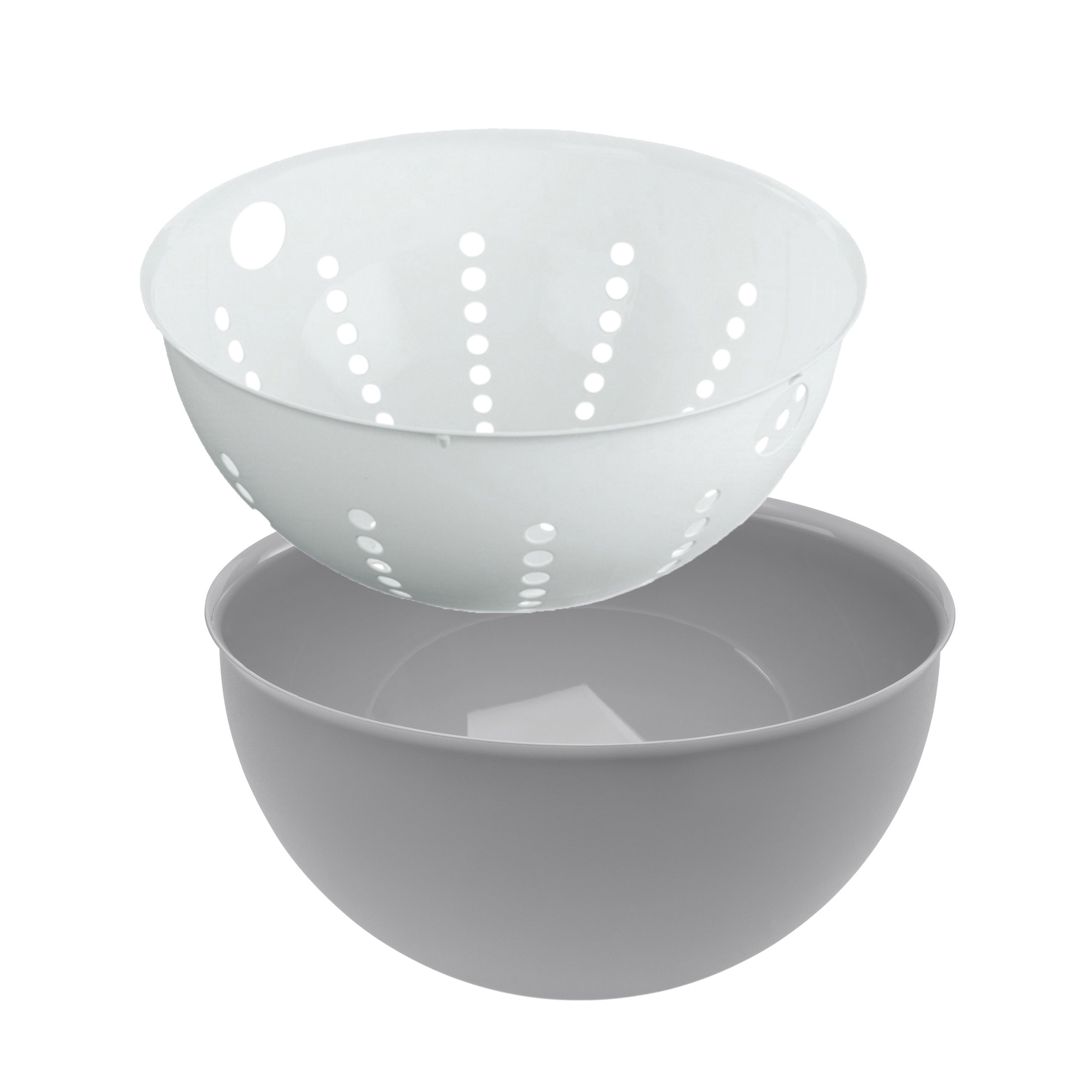 Koziol Schalenset Palsby Grijswit 2 Delig koziol kopen in de aanbieding