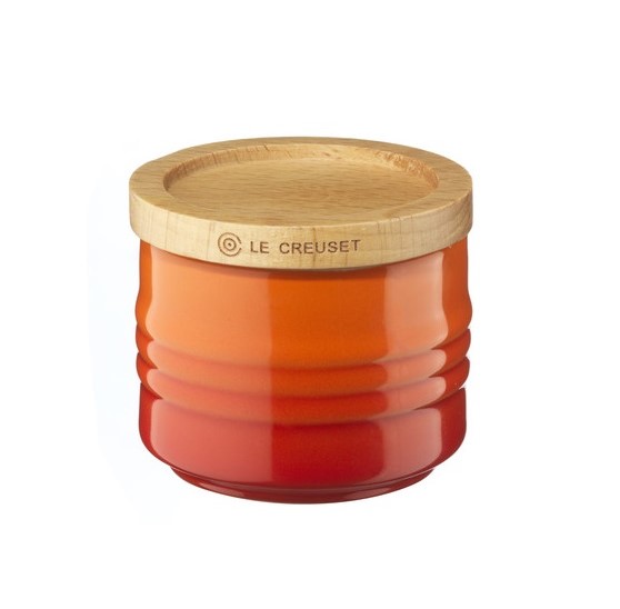 Le Creuset Suikerpot Oranje Rood 8 Cl le creuset kopen in de aanbieding