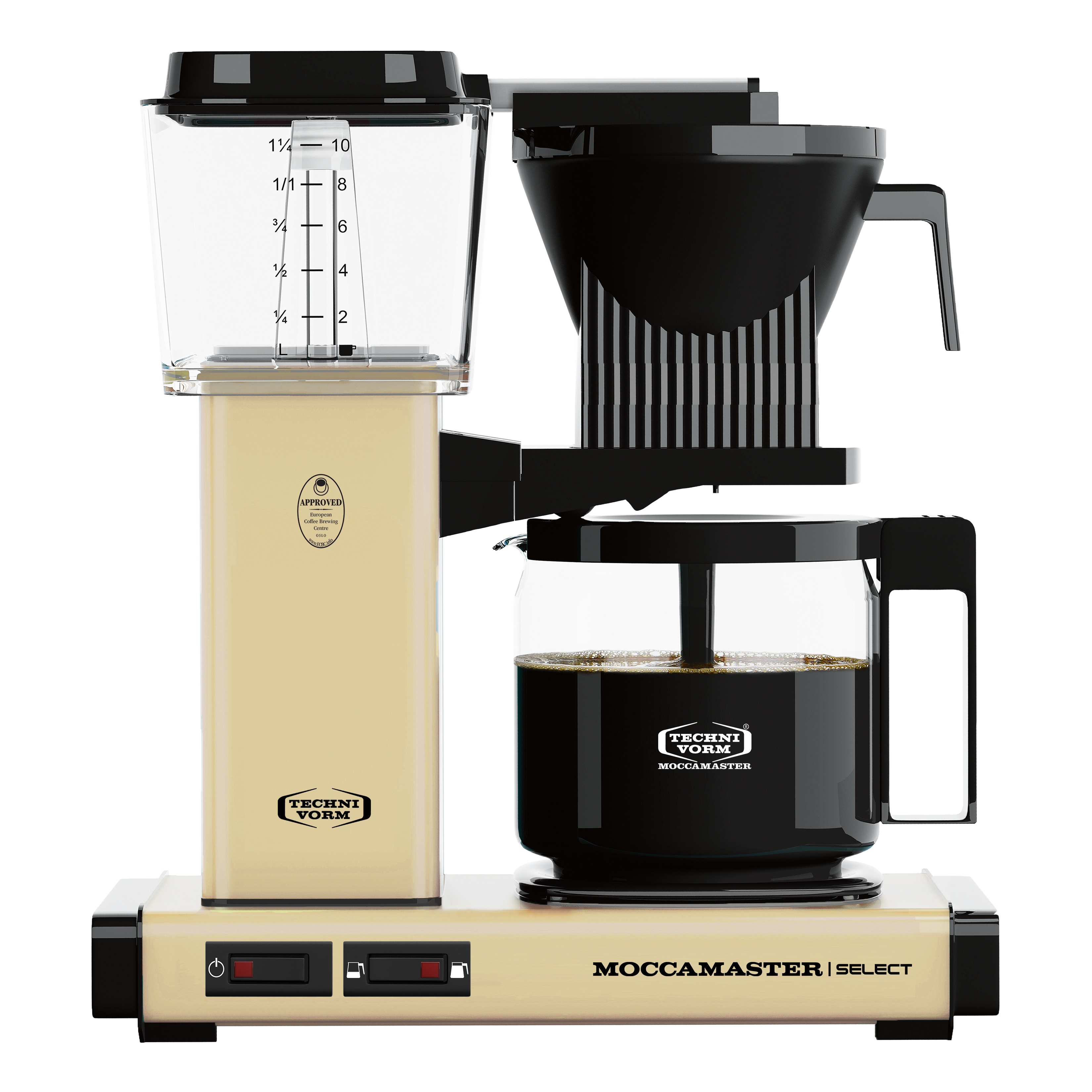 Moccamaster Koffiezetapparaat KBG Select Pastel Yellow Moccamaster Koffiezetapparaat KBG Select Pastel Yellow