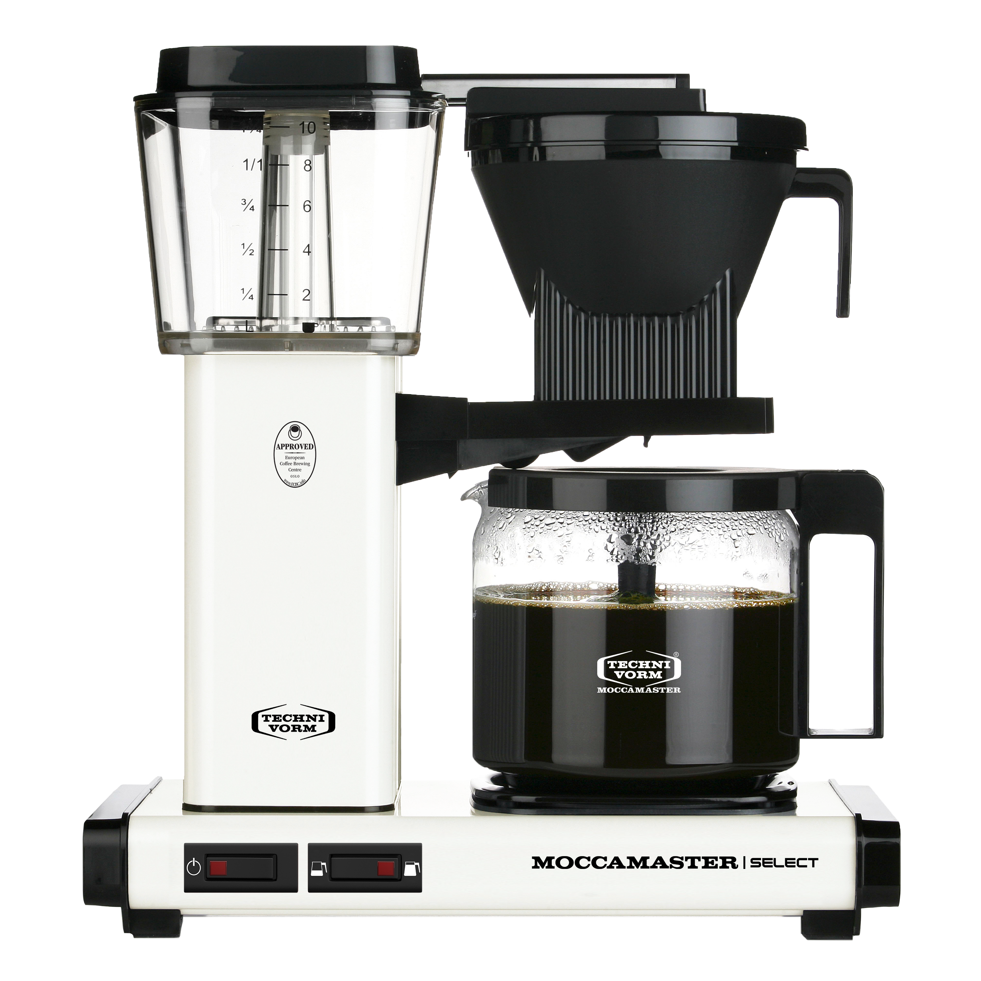 Moccamaster Koffiezetapparaat KBG Select Off-White Moccamaster Koffiezetapparaat KBG Select Off-White