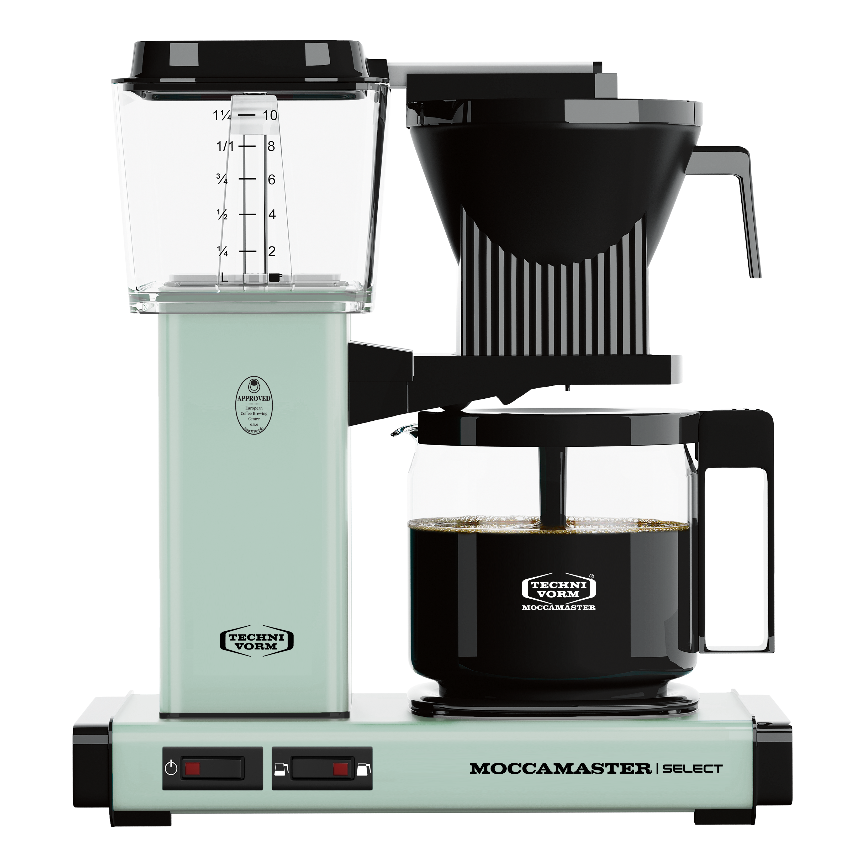 Moccamaster Koffiezetapparaat KBG Select Pastel Green Moccamaster Koffiezetapparaat KBG Select Pastel Green