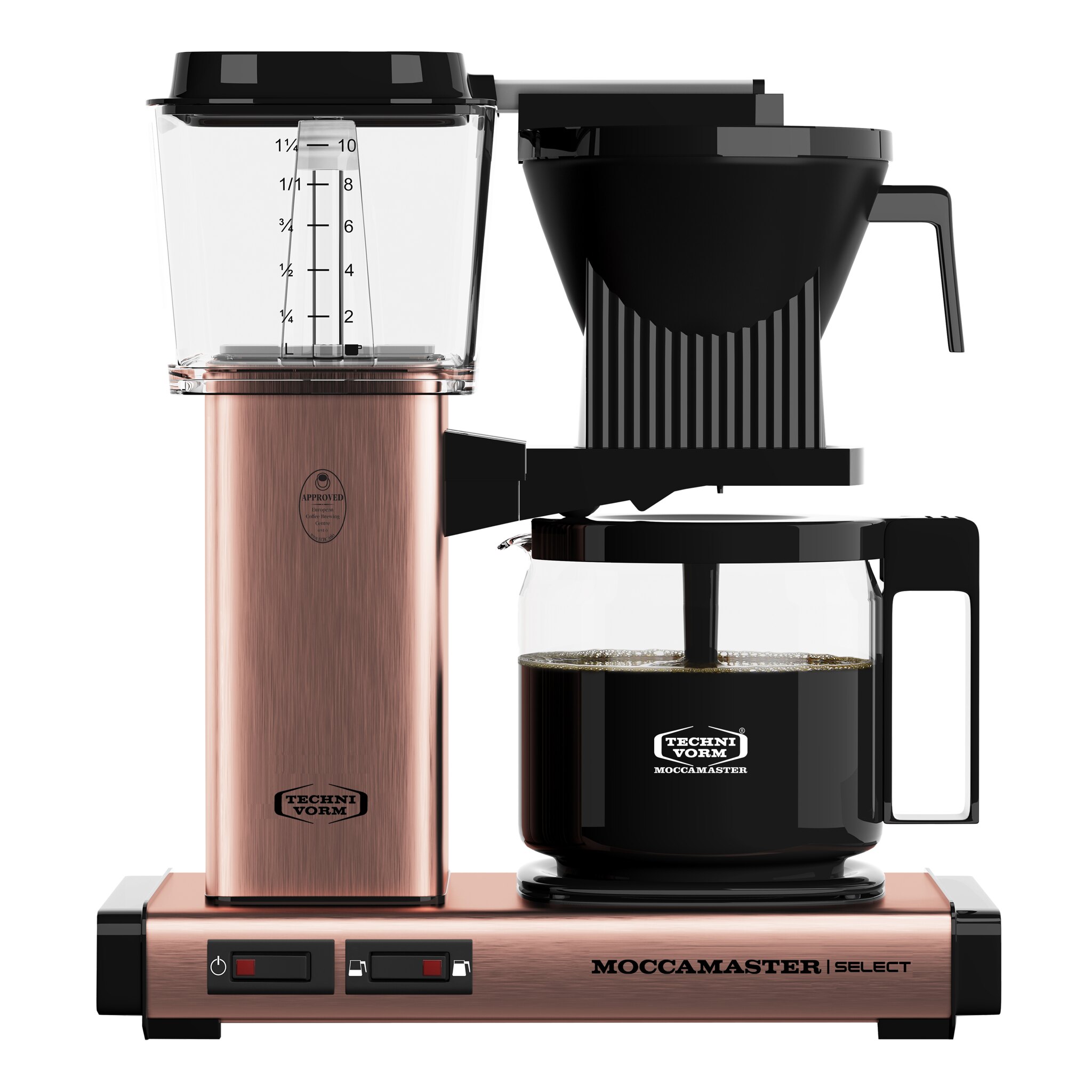 Moccamaster Koffiezetapparaat KBG Select Copper Moccamaster Koffiezetapparaat KBG Select Copper