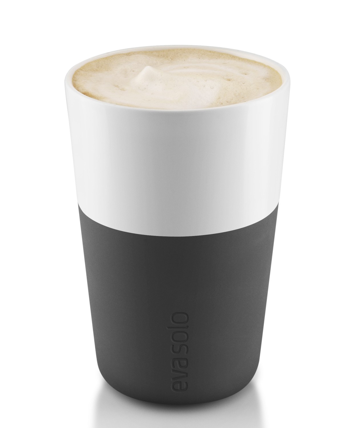 Eva Solo Cafe Latte Mok Zwart 36 cl - 2 Stuks Eva Solo Cafe Latte Mok Zwart 36 cl - 2 Stuks