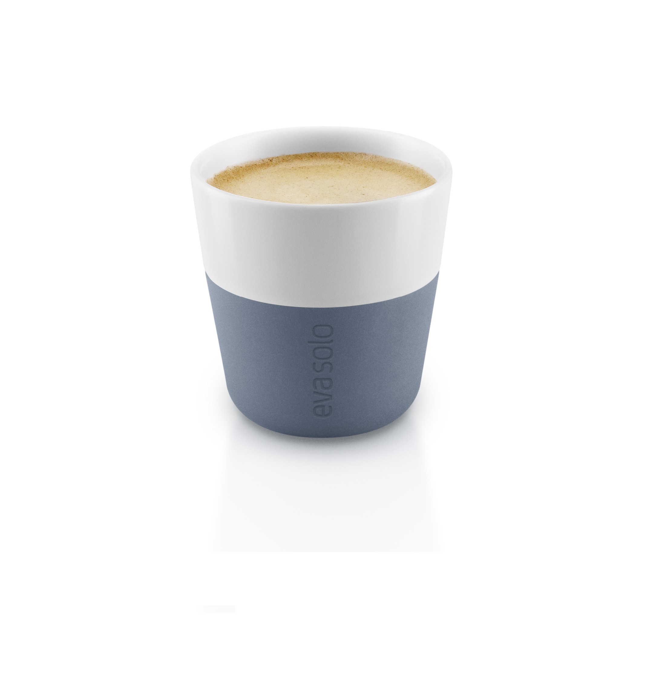 Eva Solo Espresso Kopjes Steel Blue 8 Cl 2 Stuks eva solo kopen in de aanbieding