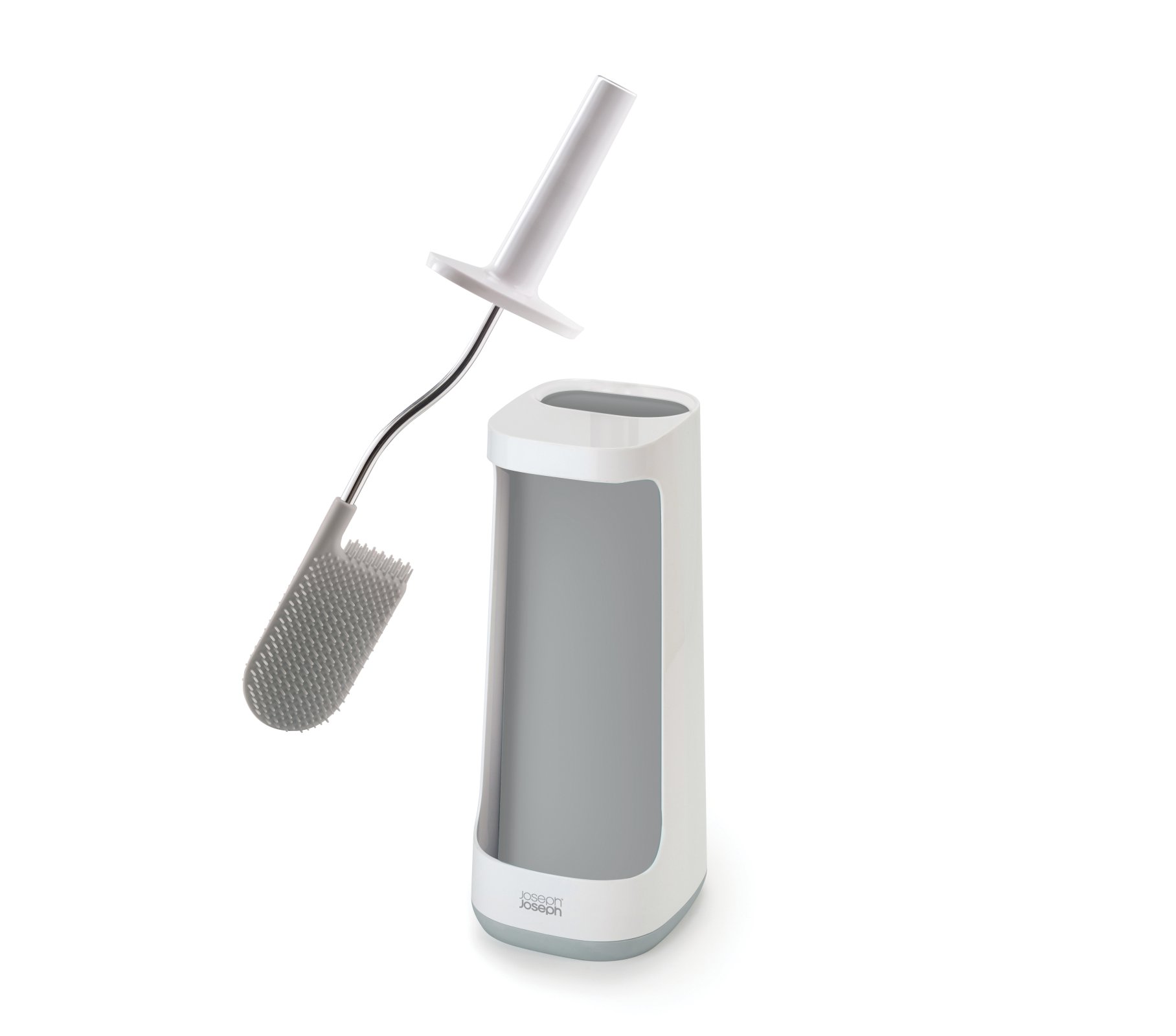 Joseph Joseph Flex Smart Plus toiletborstel - grijs Joseph Joseph Flex Smart Plus toiletborstel - grijs