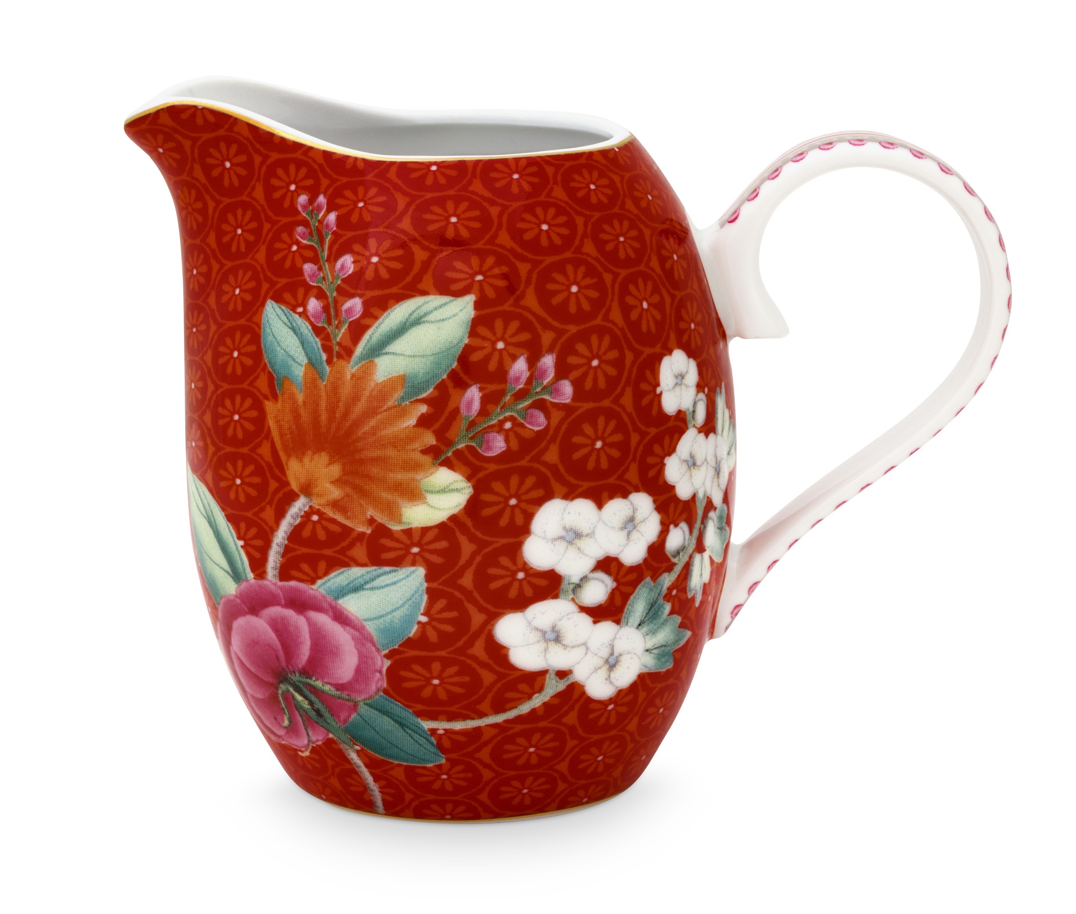 Pip Studio Melkkan Blushing Birds Rood 25 cl Pip Studio Melkkan Blushing Birds Rood 25 cl
