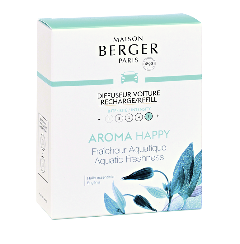 Maison Berger Autoparfum Aroma Aquatic Freshness 2 Stuks maison berger kopen in de aanbieding