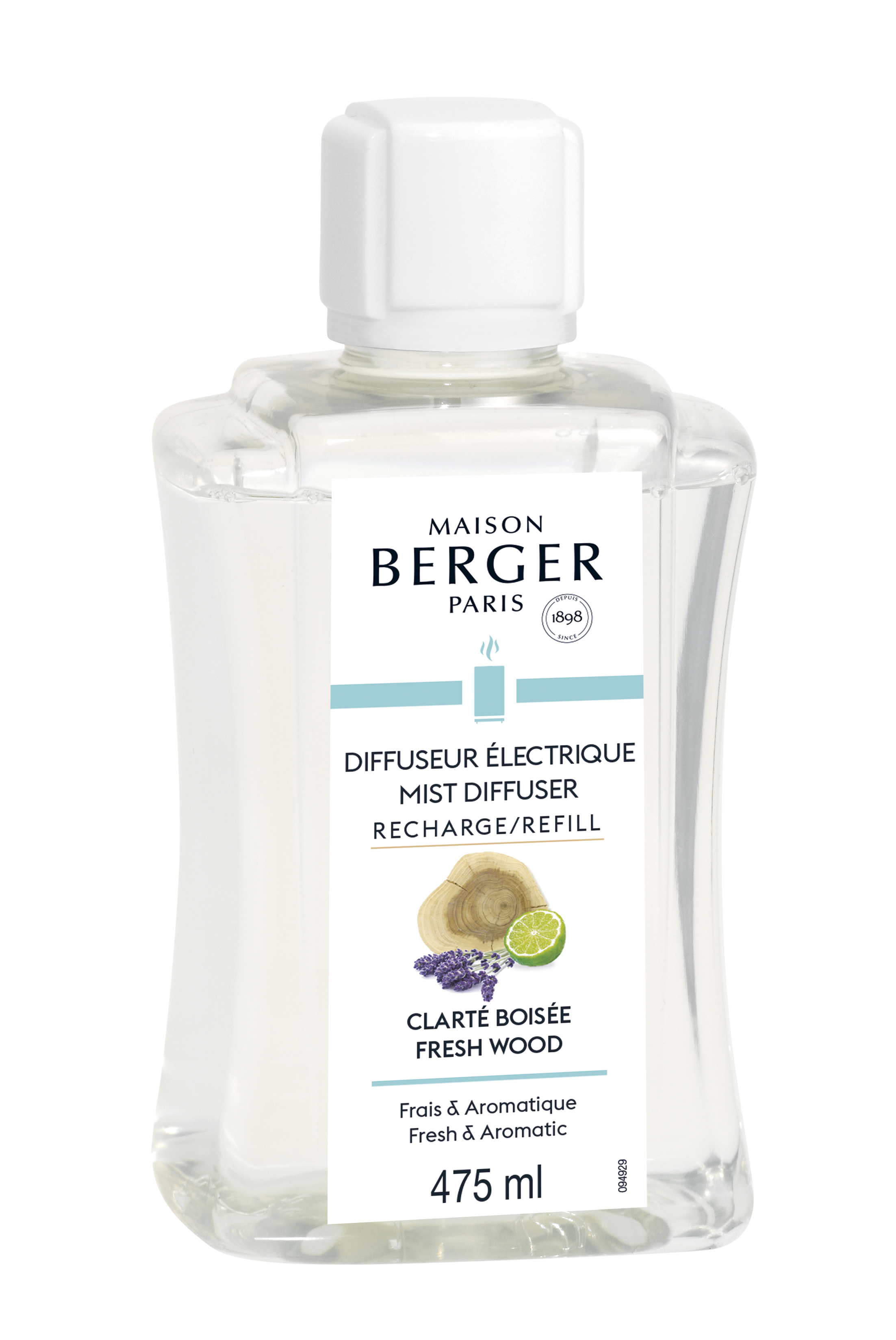 Maison Berger Diffuser Navulling Fresh Wood 475 ml Maison Berger Diffuser Navulling Fresh Wood 475 ml