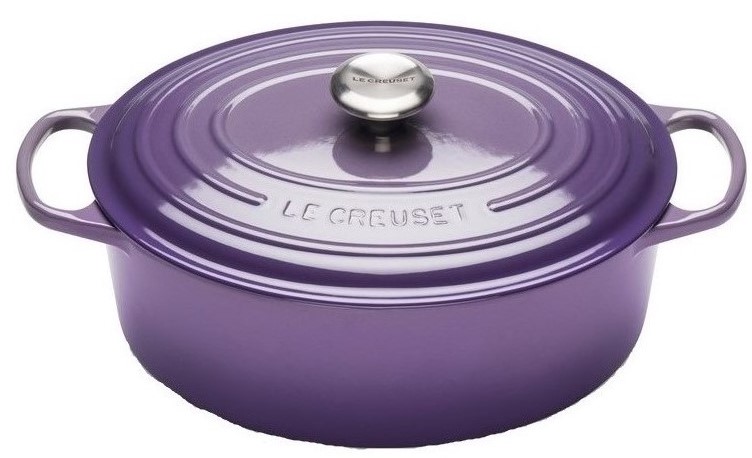 Le Creuset Braadpan Ovaal Signature Ultra Violet O 31 le creuset kopen in de aanbieding Le Creuset Braadpan Ovaal Signature Ultra Violet O 31 le creuset kopen in de aanbieding
