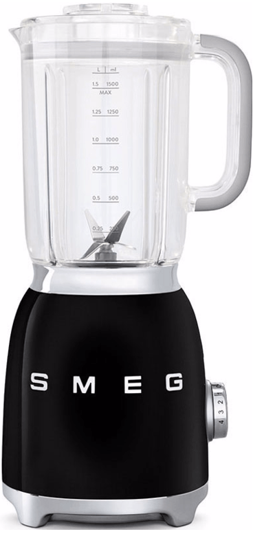 SMEG Blender Zwart BLF01BLEU SMEG Blender Zwart BLF01BLEU