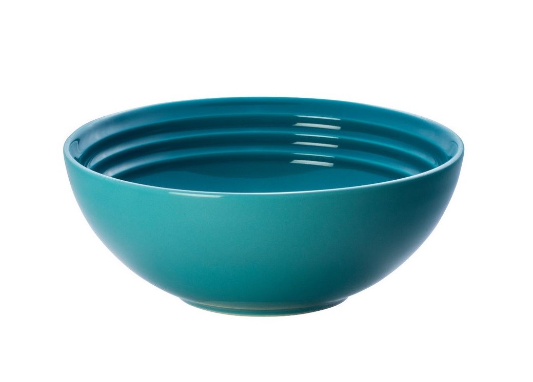 Le Creuset Ontbijtkom Caraïbisch Blauw Ø 16 cm Le Creuset Ontbijtkom Caraïbisch Blauw Ø 16 cm