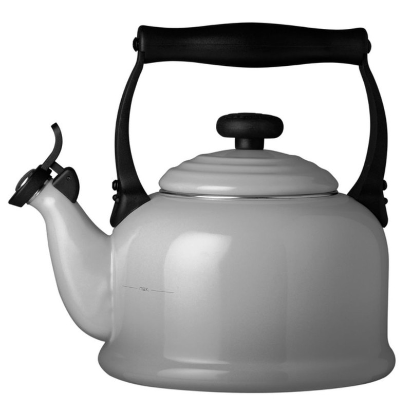 Le Creuset Fluitketel Tradition Grijs 2.1 Liter Le Creuset Fluitketel Tradition Grijs 2.1 Liter