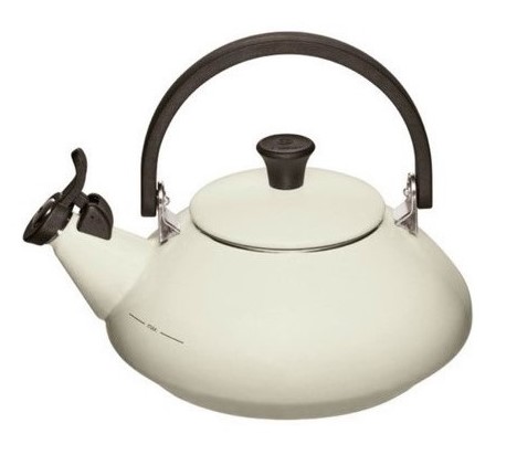 Le Creuset Fluitketel Zen Creme 15 Liter le creuset kopen in de aanbieding