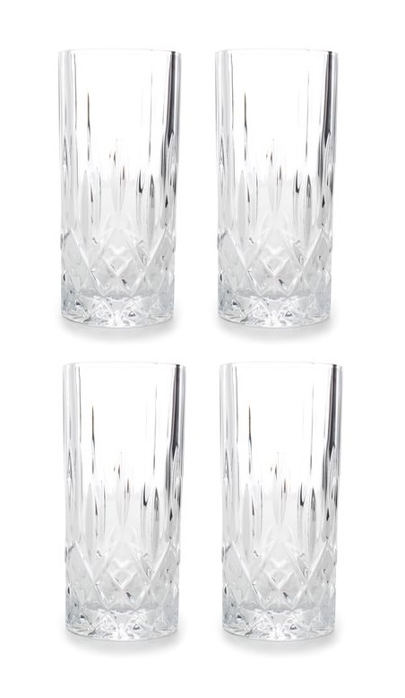 Salt & Pepper Longdrinkglas Bar Duel 35cl - 4 Stuks Salt & Pepper Longdrinkglas Bar Duel 35cl - 4 Stuks