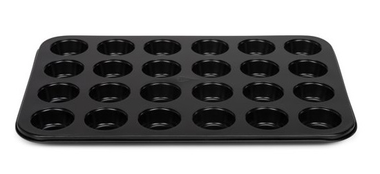 Patisse Mini Muffinvorm Classique Grijs 24 Muffins Patisse Mini Muffinvorm Classique Grijs 24 Muffins