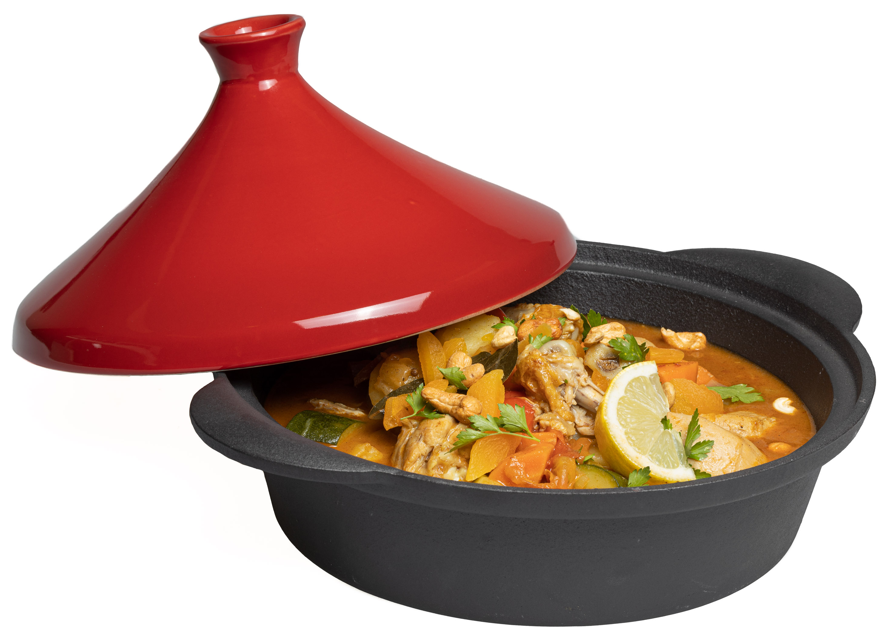 Jay Hill Tajine Gietijzer Rood Ø 30 cm Jay Hill Tajine Gietijzer Rood Ø 30 cm
