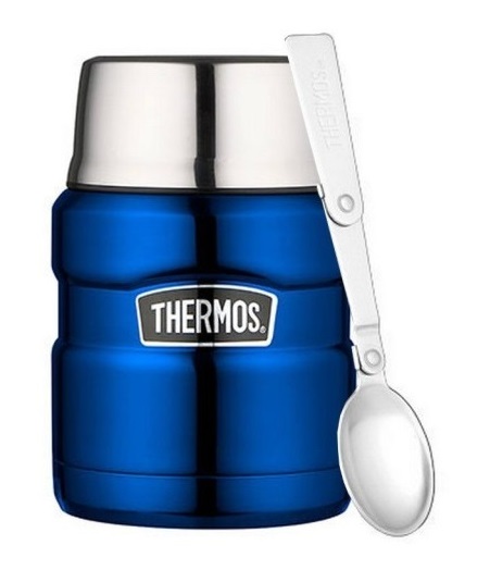 Thermos Voedseldrager King Metallic Blauw 450 ml Thermos Voedseldrager King Metallic Blauw 450 ml