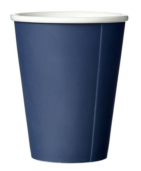 Viva Theekop Papercup Andy Dark Ocean 32 cl Viva Theekop Papercup Andy Dark Ocean 32 cl