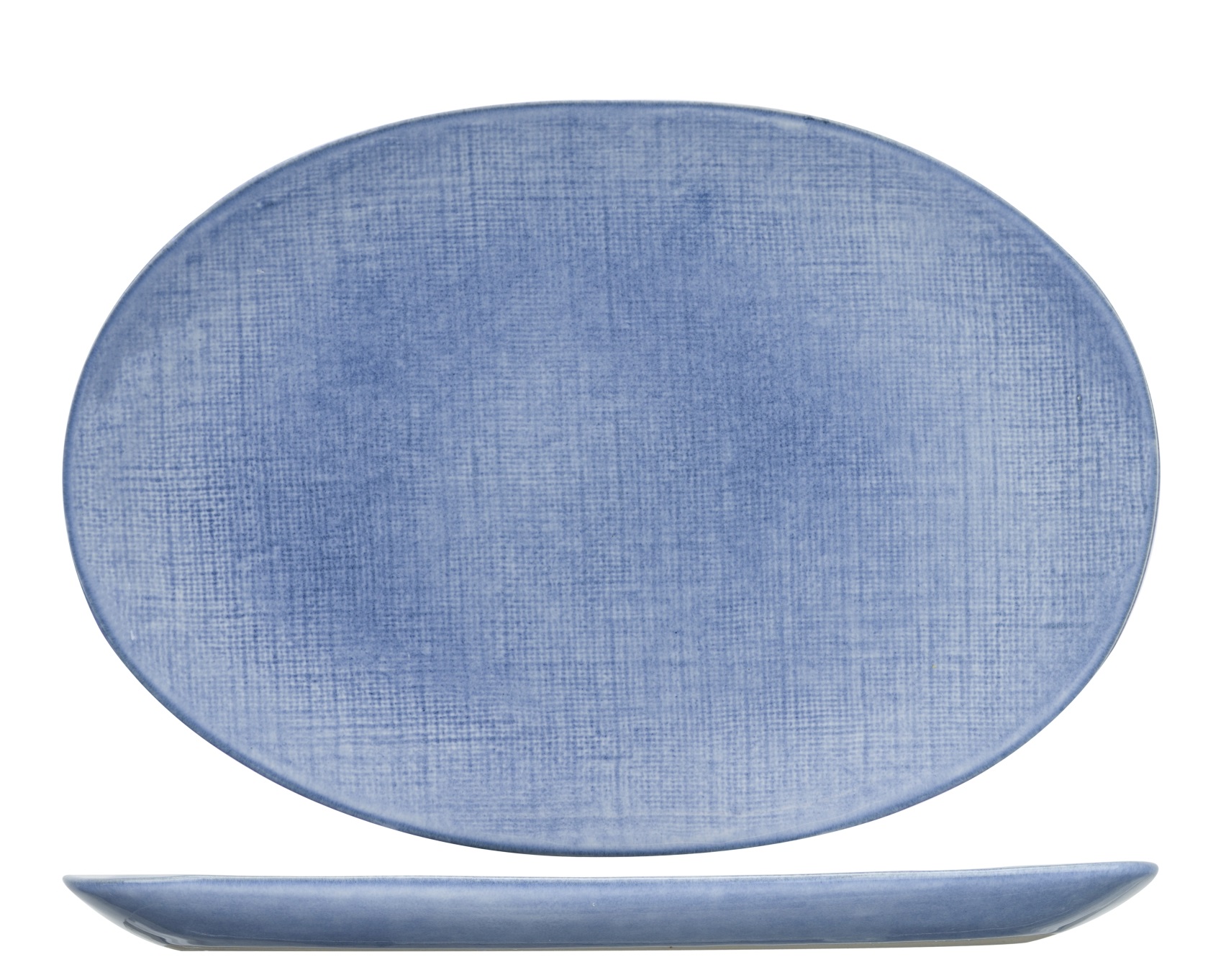 Cosy & Trendy Serveerschaal Sajet Blauw 29.5 x 21 cm Cosy & Trendy Serveerschaal Sajet Blauw 29.5 x 21 cm