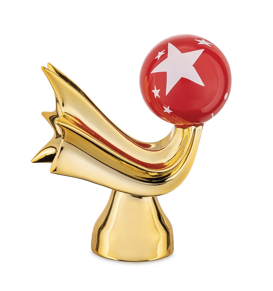 Alessi Kerstfiguur Happy Eternity Baby Stella Cometa AGJ01/5 Alessi Kerstfiguur Happy Eternity Baby Stella Cometa AGJ01/5