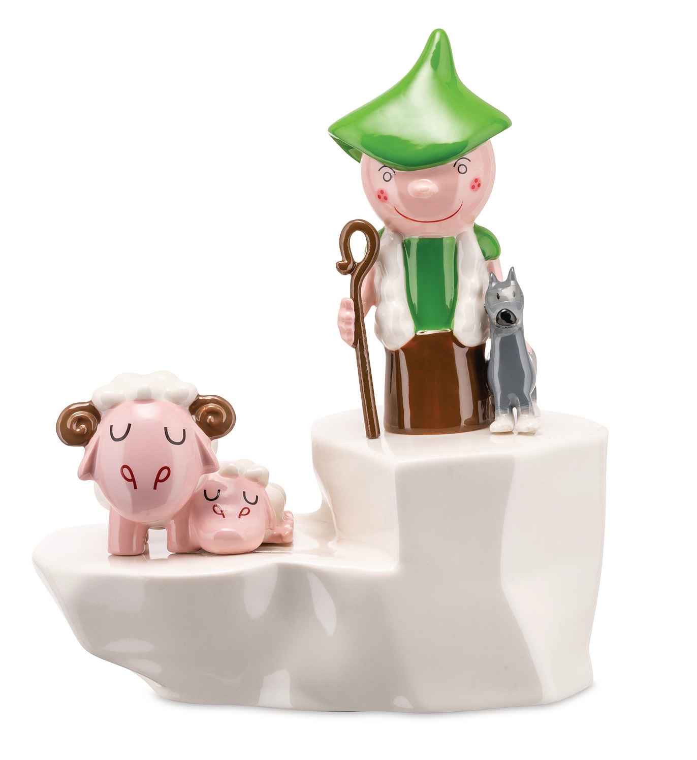 Alessi Kerstfiguur Happy Eternity Baby La Roccia AGJ01/8 Alessi Kerstfiguur Happy Eternity Baby La Roccia AGJ01/8