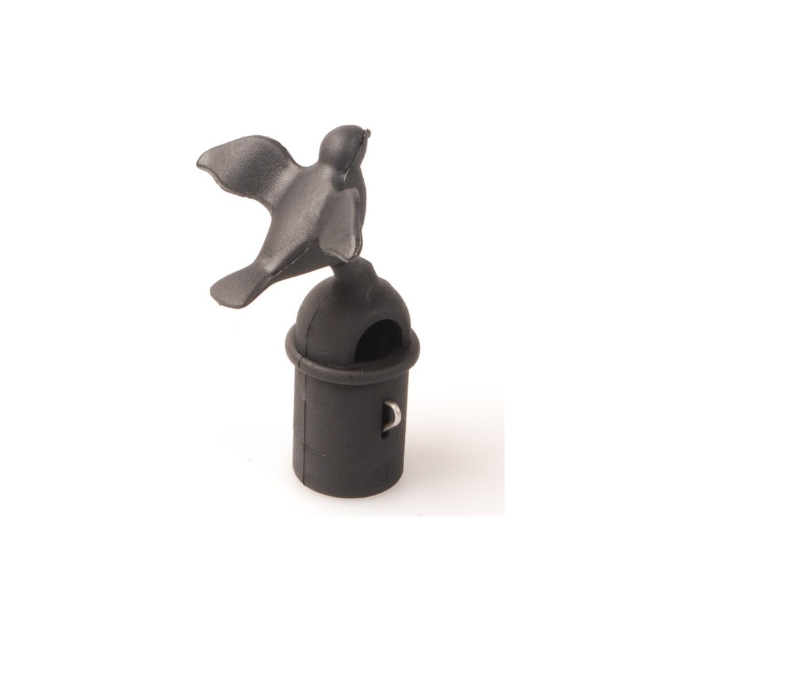 Alessi Reserve Vogeldop Waterkoker MG32 - Zwart Alessi Reserve Vogeldop Waterkoker MG32 - Zwart