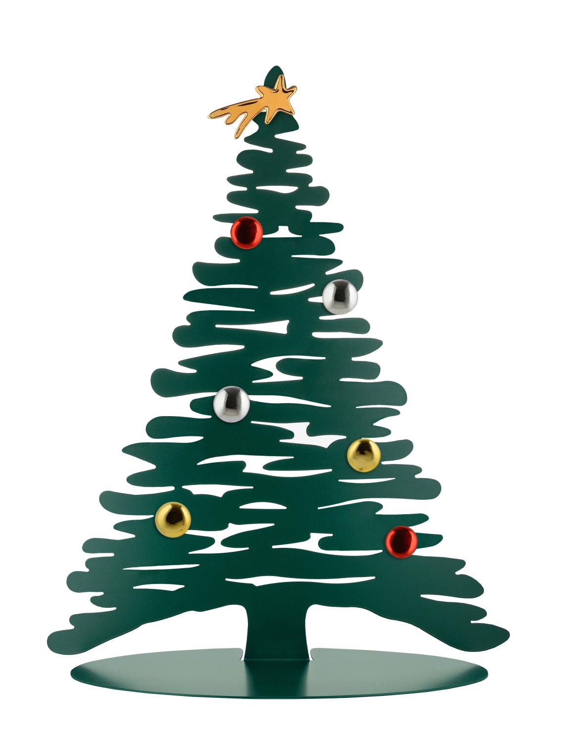 Alessi Kerstboom Bark Groen BM06/30 GR Door Michael Boucquillon & Donia Maaoui Alessi Kerstboom Bark Groen BM06/30 GR Door Michael Boucquillon & Donia Maaoui