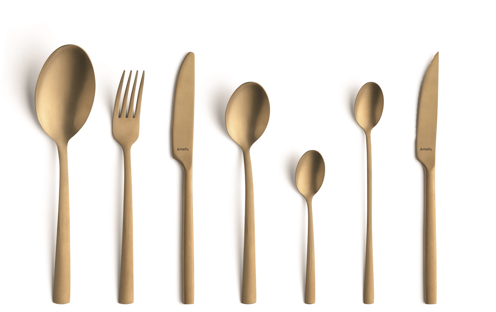 Amefa Bestekset Manille All You Need Goud 42-Delig Amefa Bestekset Manille All You Need Goud 42-Delig