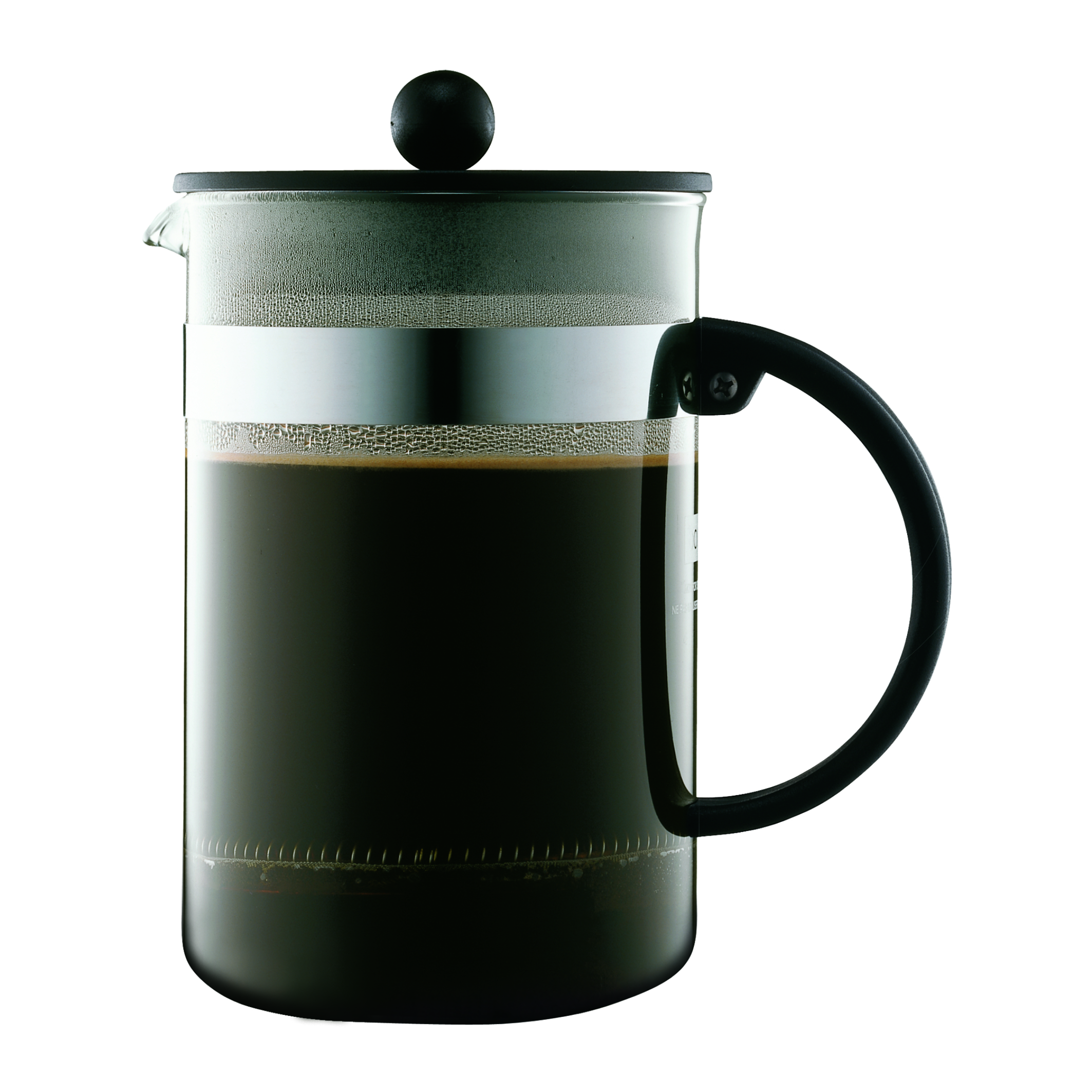 Bodum Cafetiere Bistro Nouveau Zwart 1.5 Liter Bodum Cafetiere Bistro Nouveau Zwart 1.5 Liter