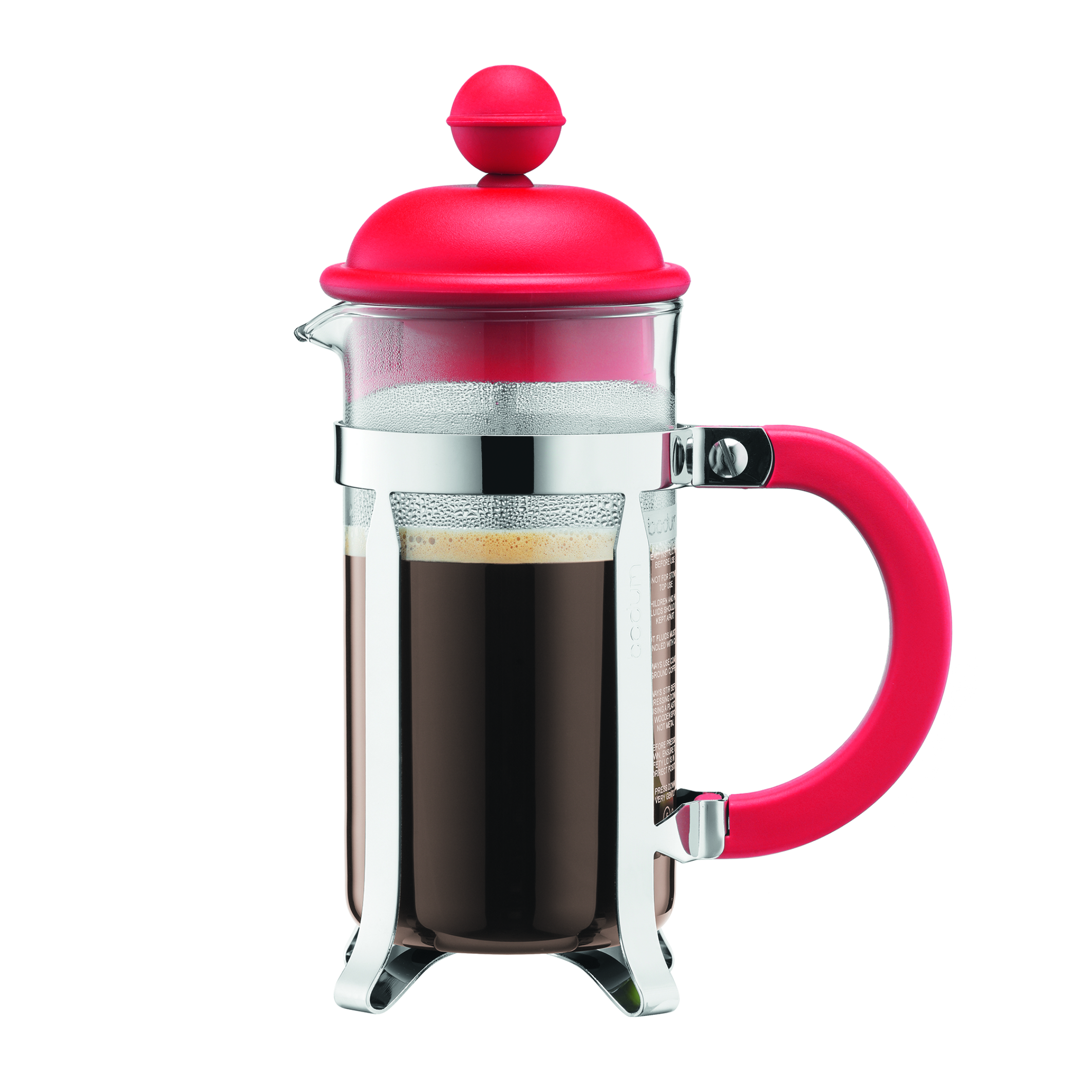 Bodum Cafetiere Caffettiera Rood 350 ml Bodum Cafetiere Caffettiera Rood 350 ml
