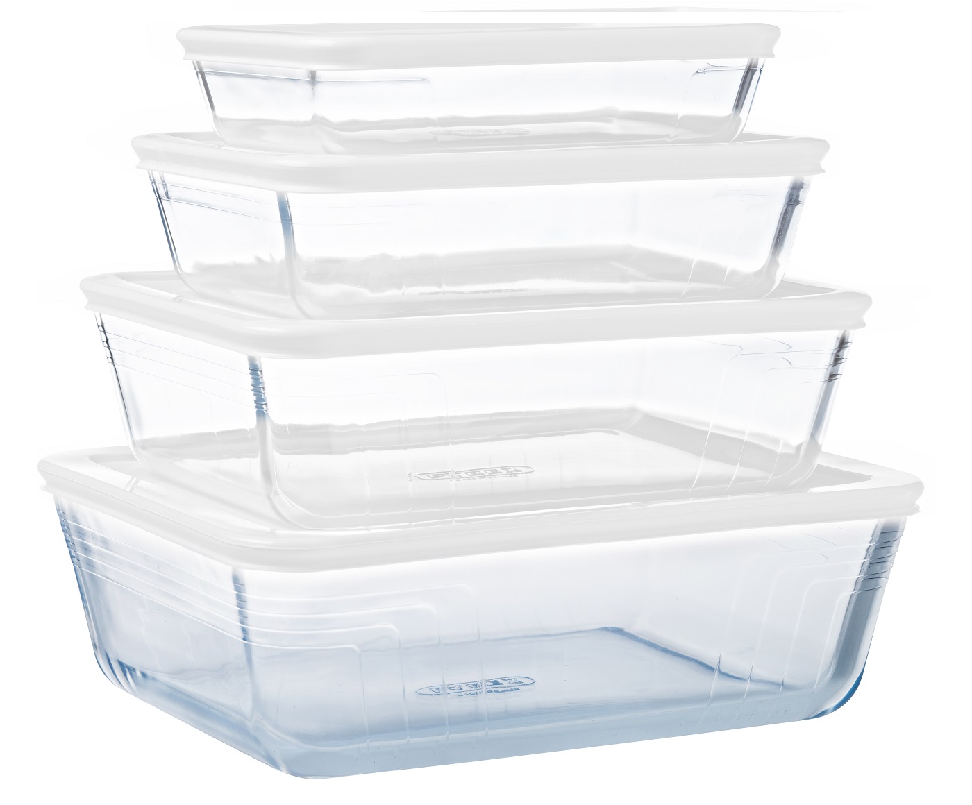 Pyrex Ovenschaal Met Deksel Cook & Freeze 4-Delig Pyrex Ovenschaal Met Deksel Cook & Freeze 4-Delig