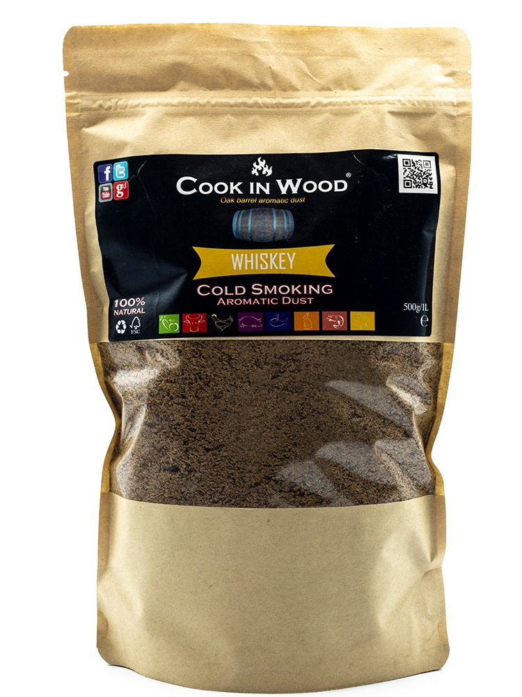 Cook in Wood Rookmot Whiskey 500 gram Cook in Wood Rookmot Whiskey 500 gram