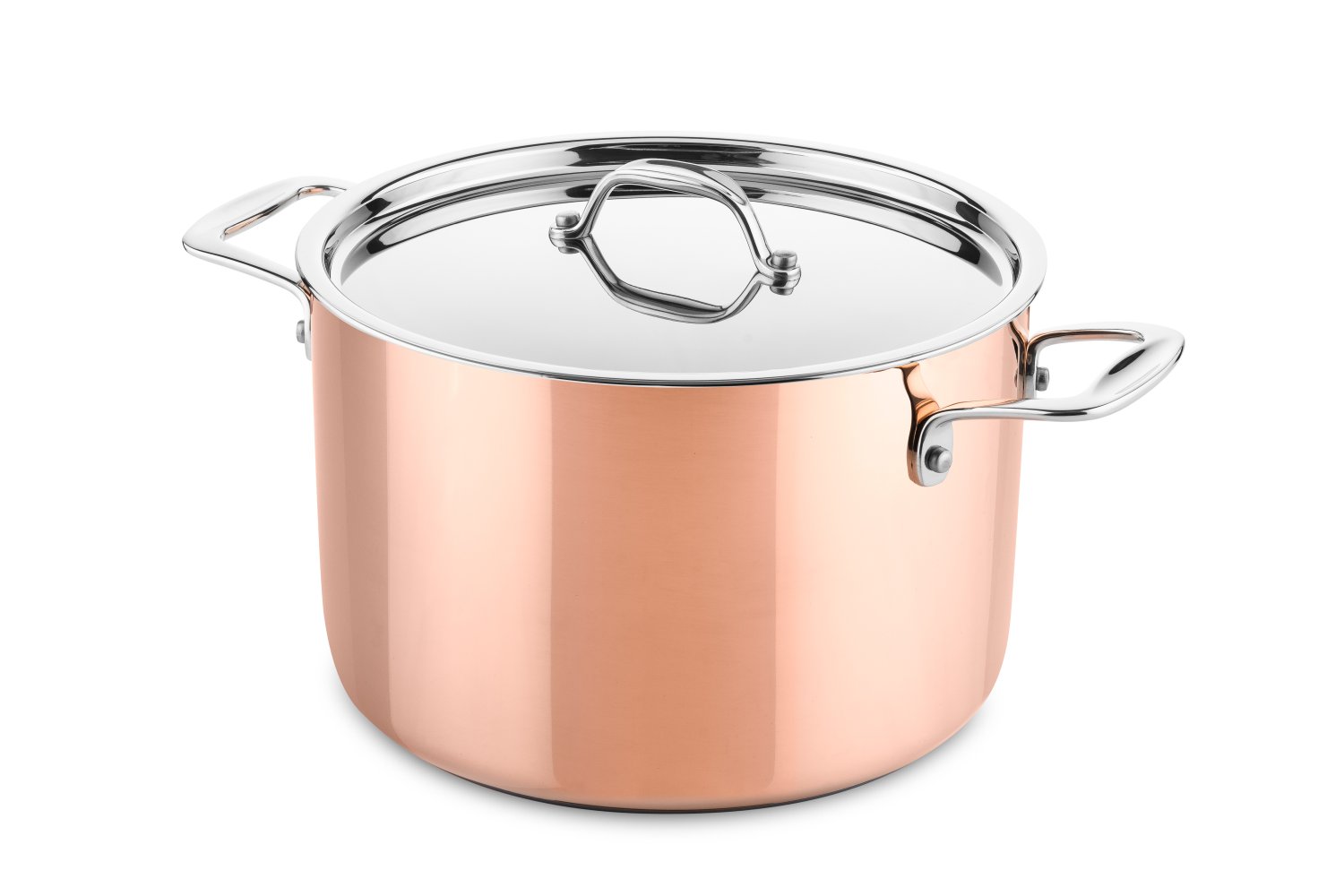 DUCQ Kookpan Koper Hoog 6 Liter DUCQ Kookpan Koper Hoog 6 Liter