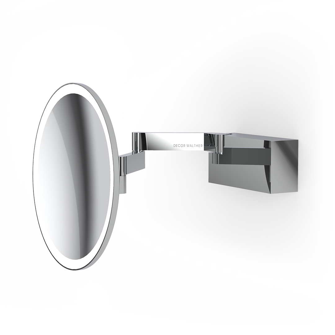 Decor Walther - Vision R LED-Spiegel zur Anbringung an der Wand - Chrom