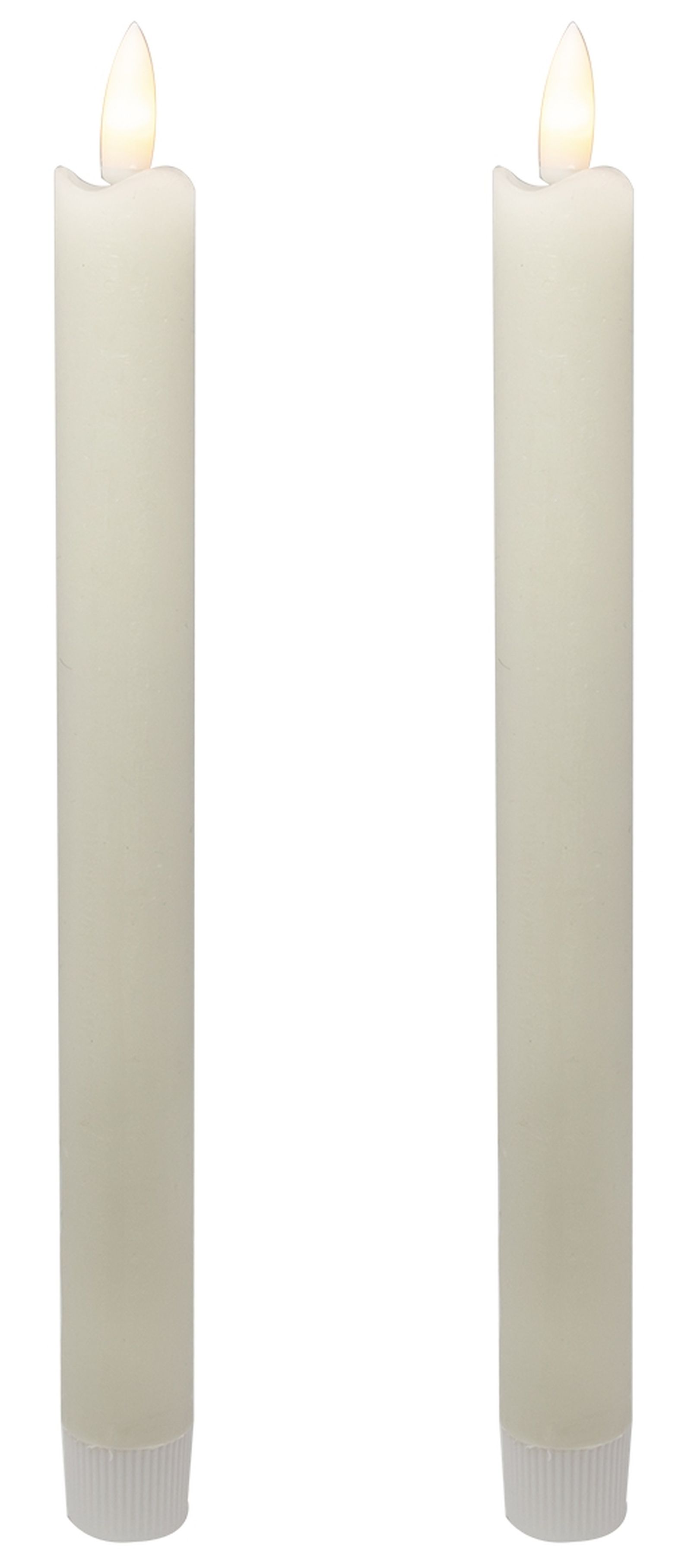 Dinerkaars 25 cm LED - 2 Stuks Dinerkaars 25 cm LED - 2 Stuks