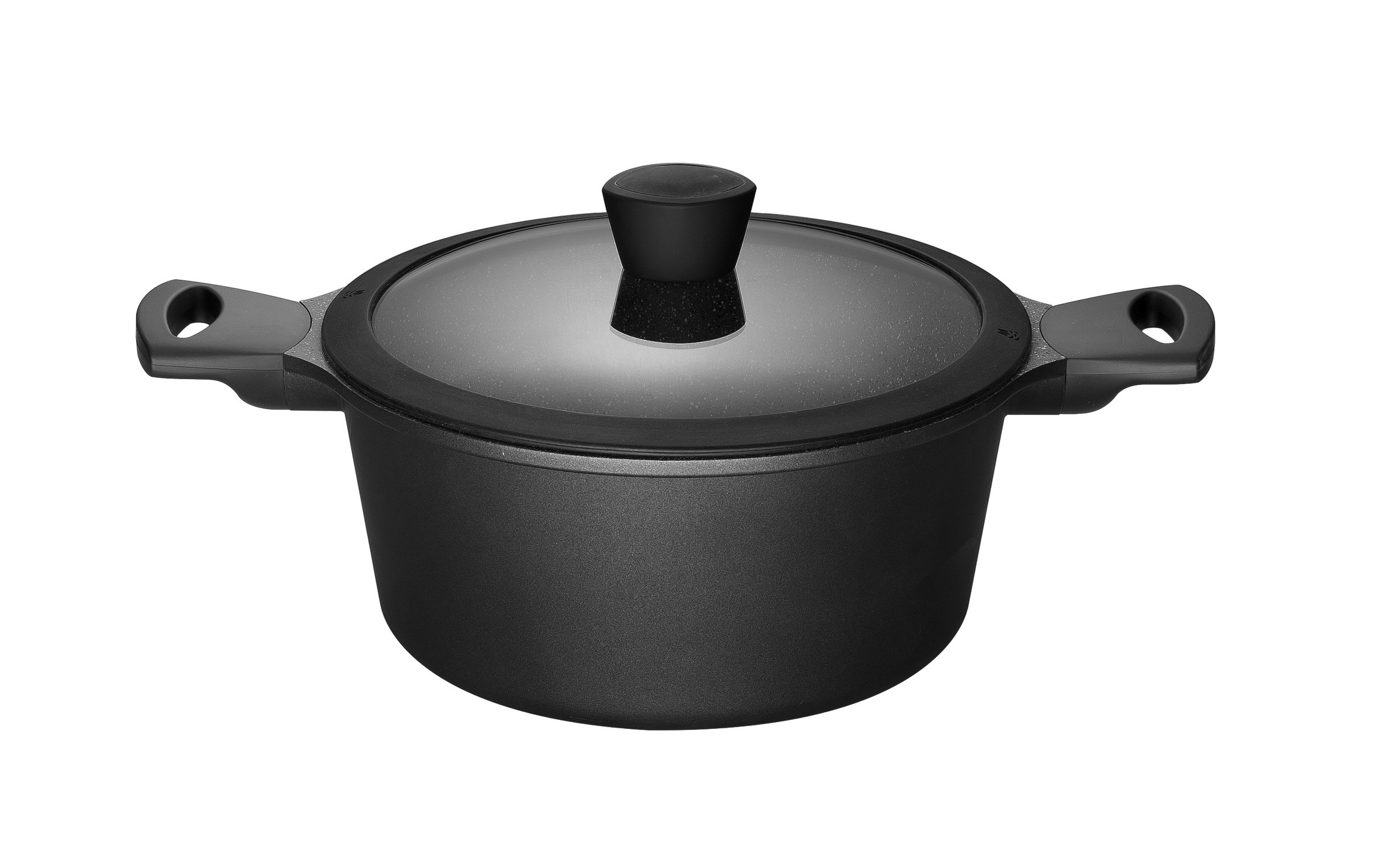 Sola Braadpan Met Deksel Fair Cooking Zwart Ø 20 cm Sola Braadpan Met Deksel Fair Cooking Zwart Ø 20 cm