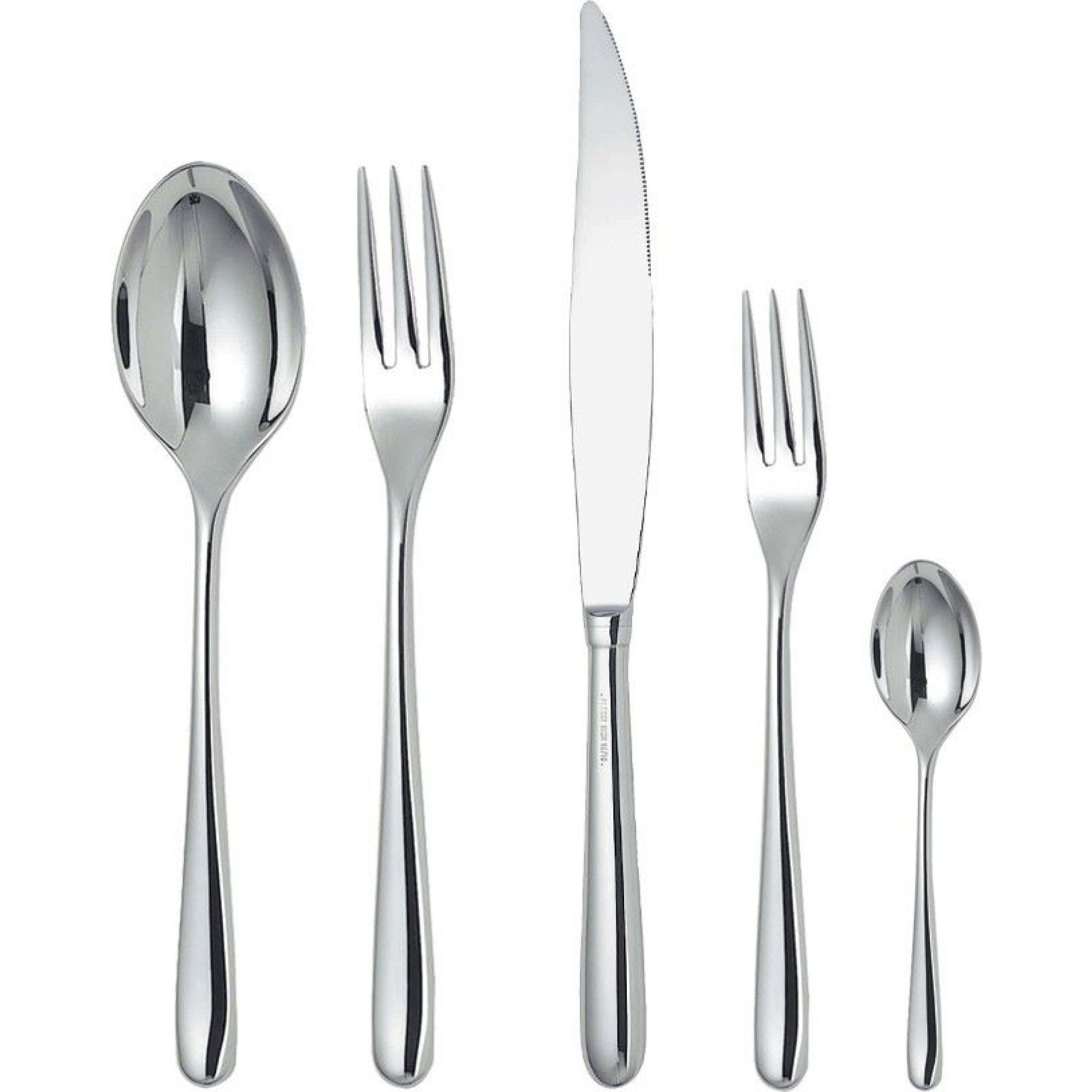 Alessi Bestekset Caccia 5-Delig Monoblock Alessi Bestekset Caccia 5-Delig Monoblock