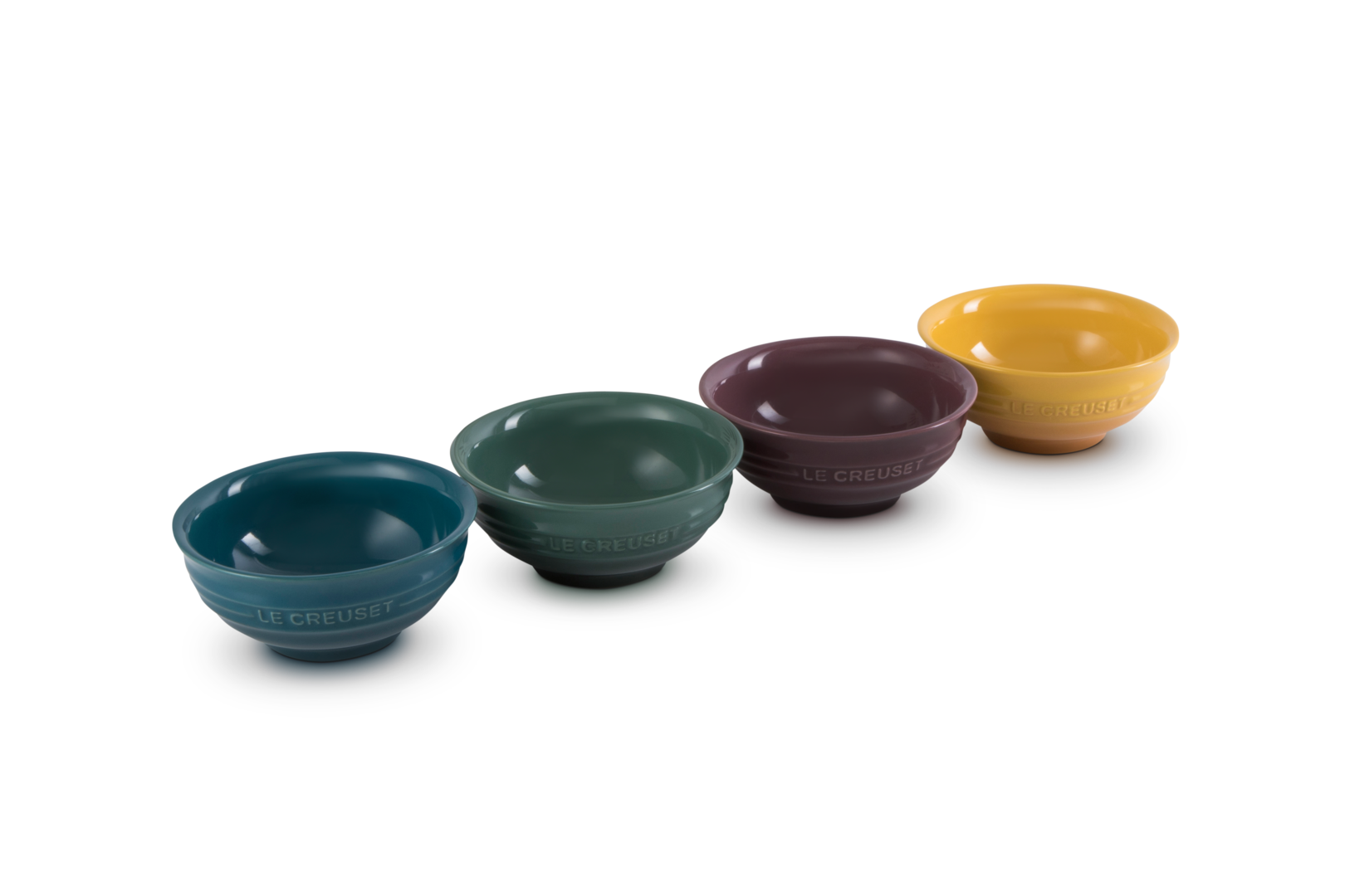 Le Creuset Schaaltje Botanique Mini - 4 Stuks