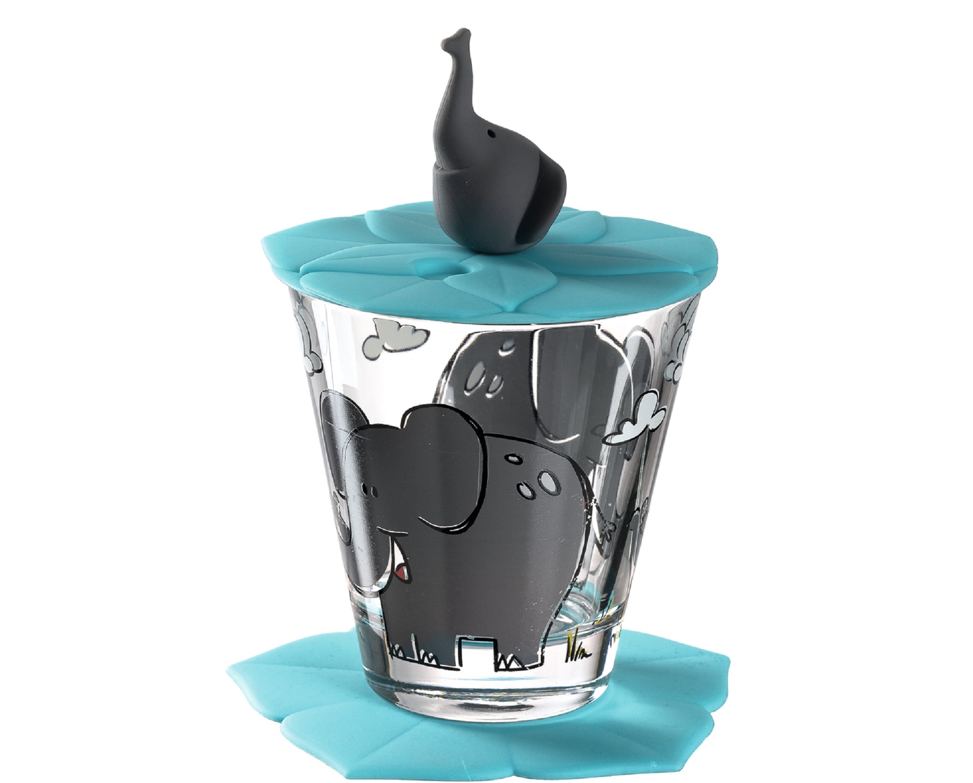Leonardo Drinkbekerset Bambini Olifant 215 ml Leonardo Drinkbekerset Bambini Olifant 215 ml