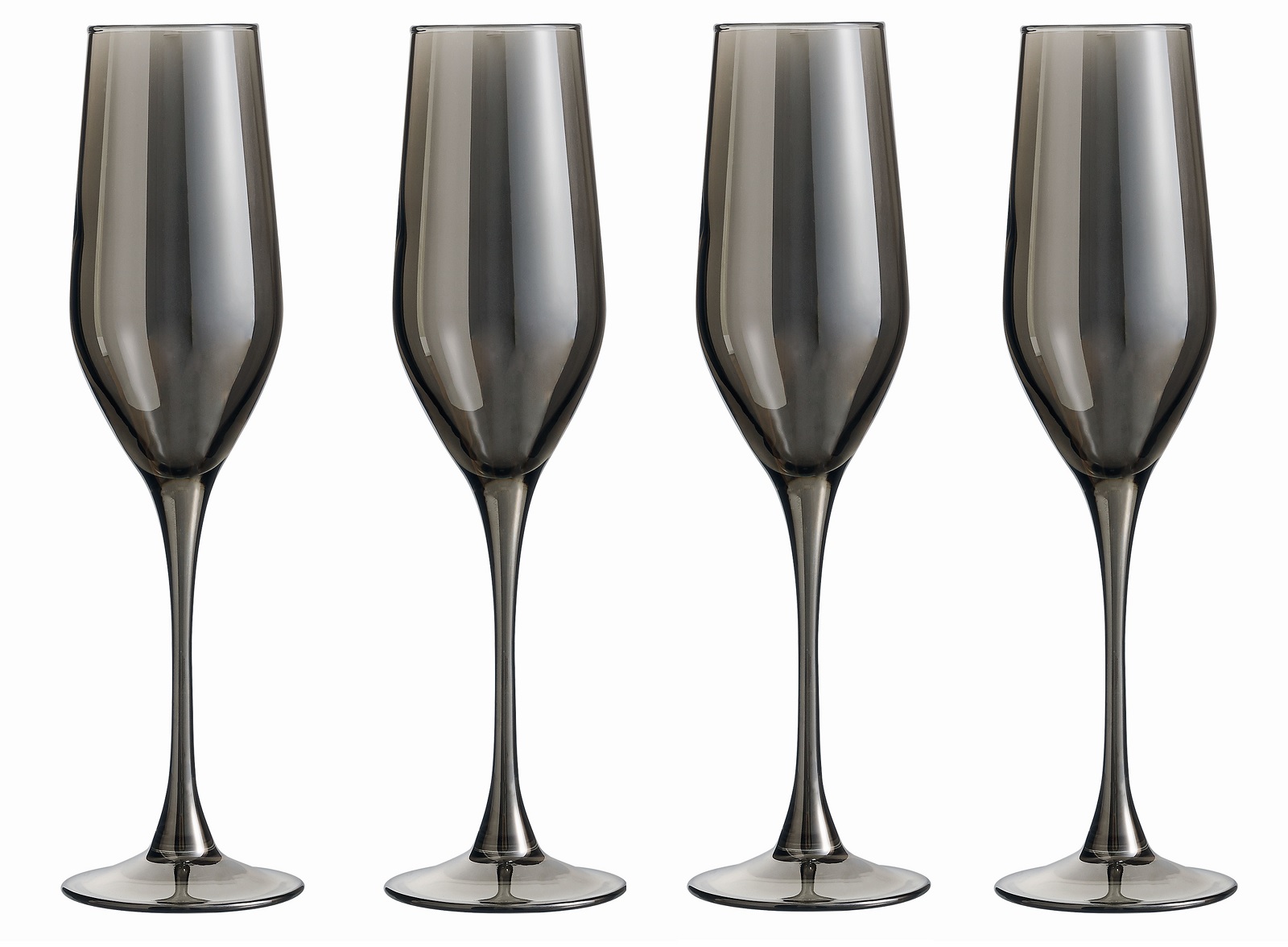 Luminarc Champagneglas Grijs 160 ml - 4 Stuks Luminarc Champagneglas Grijs 160 ml - 4 Stuks