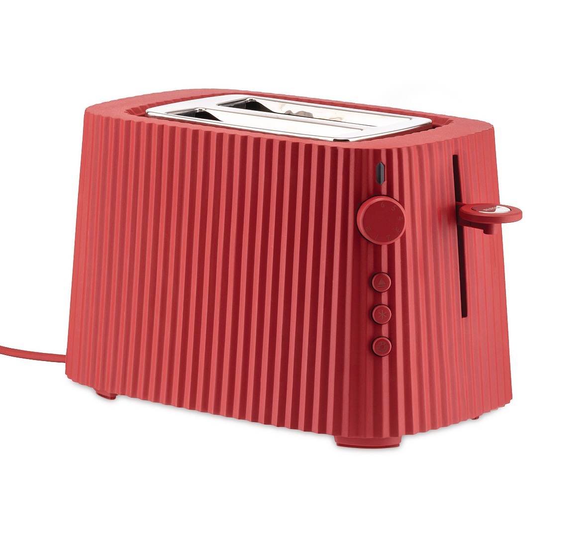 Alessi Broodrooster Plissé Rood Alessi Broodrooster Plissé Rood