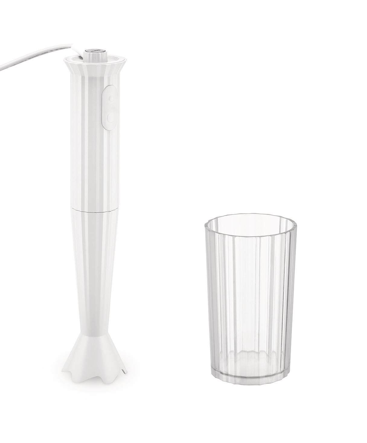 Alessi Staafmixer Plissé Wit - Basis Alessi Staafmixer Plissé Wit - Basis