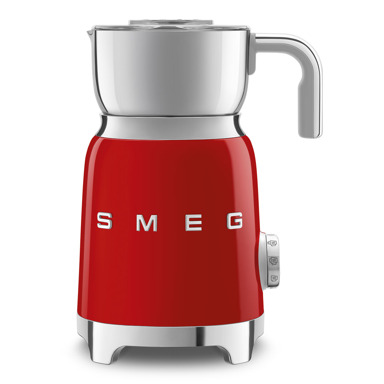 SMEG Melkopschuimer Rood MFF01RDEU SMEG Melkopschuimer Rood MFF01RDEU