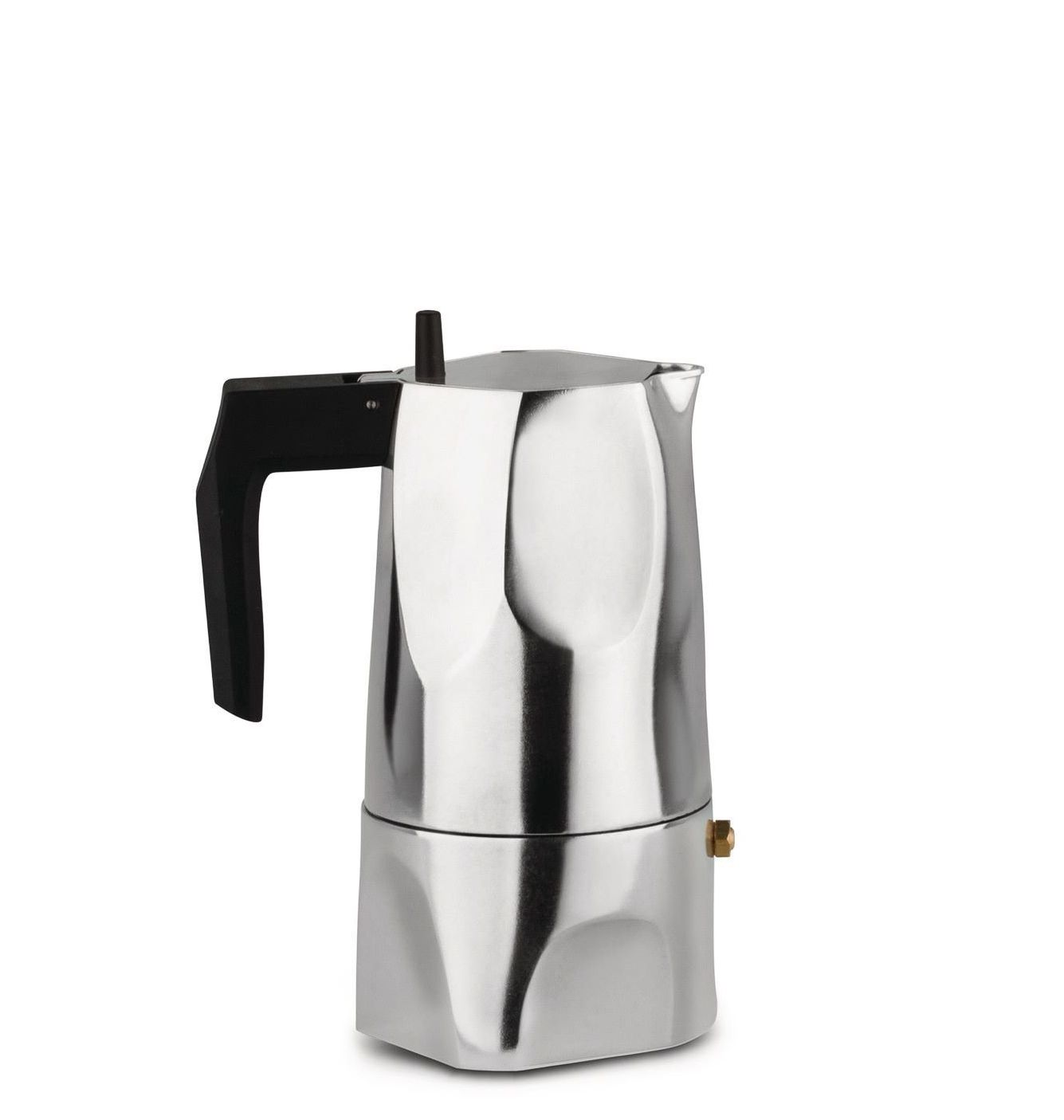 Alessi Percolator MT18/3 Ossidiana Door Mario Trimarchi - 3 Kops Alessi Percolator MT18/3 Ossidiana Door Mario Trimarchi - 3 Kops