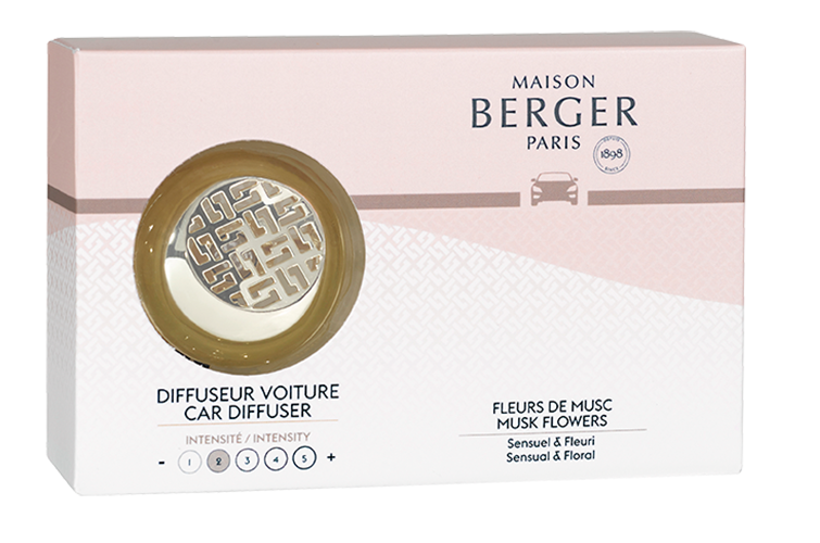 Maison Berger Autoparfumset Musk Flowers Maison Berger Autoparfumset Musk Flowers
