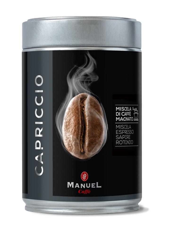 Manuel Caffe Gemalen Koffie Capriccio 250 Gram manuel caffe kopen in de aanbieding