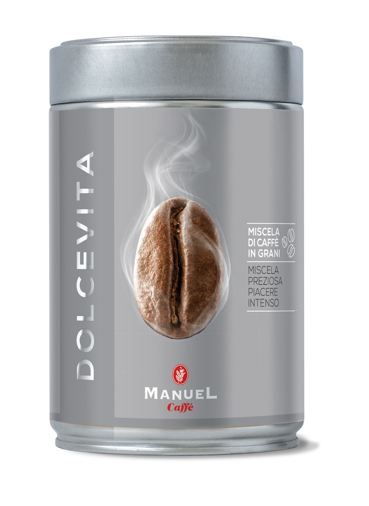 Manuel Caffe Koffiebonen Dolcevita 125 Gram manuel caffe kopen in de aanbieding