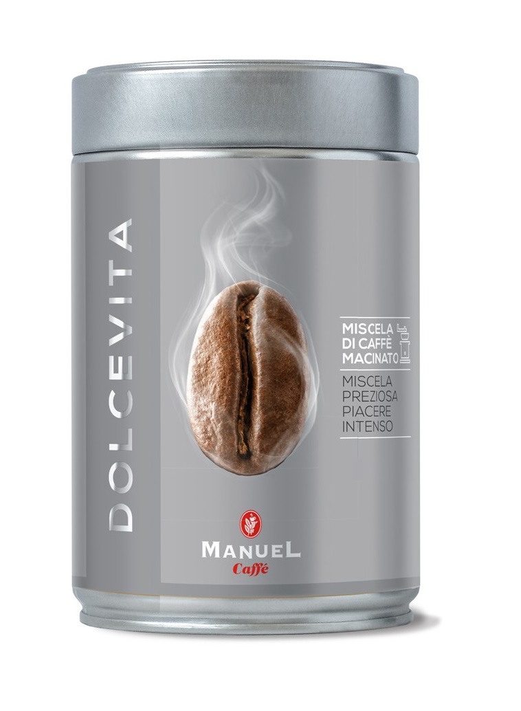 Manuel Caffe Gemalen Koffie Dolcevita 250 Gram manuel caffe kopen in de aanbieding
